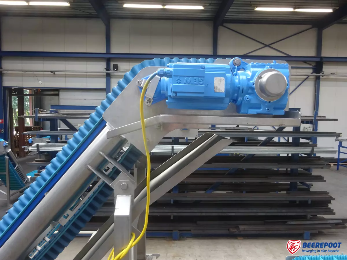 RVS opvoerband